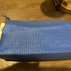 Vera Bradley Blue Women’s Multi Tasking Bag - Brand New.  Bag is brighter blue.